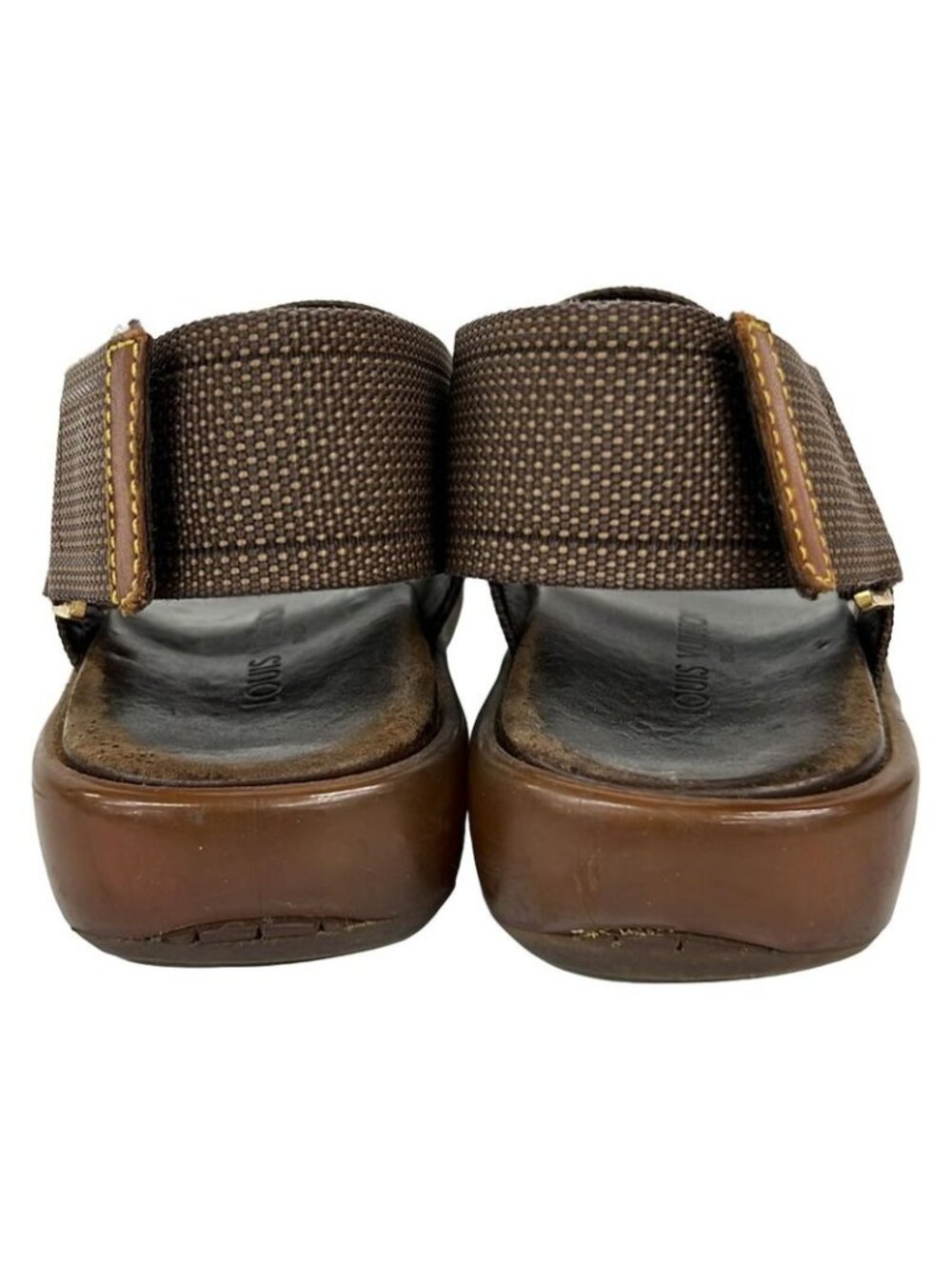 Louis Vuitton Sandals 34.5 Dark Brown - Picture 3 of 6